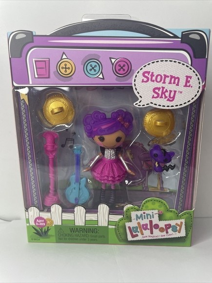 Mini Lalaloopsy Storm E. Sky 3" Figure w/Pet and Accessories NEW Ages 3+ - Picture 3 of 9